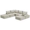 Muebles modulares de 6 piezas Bales