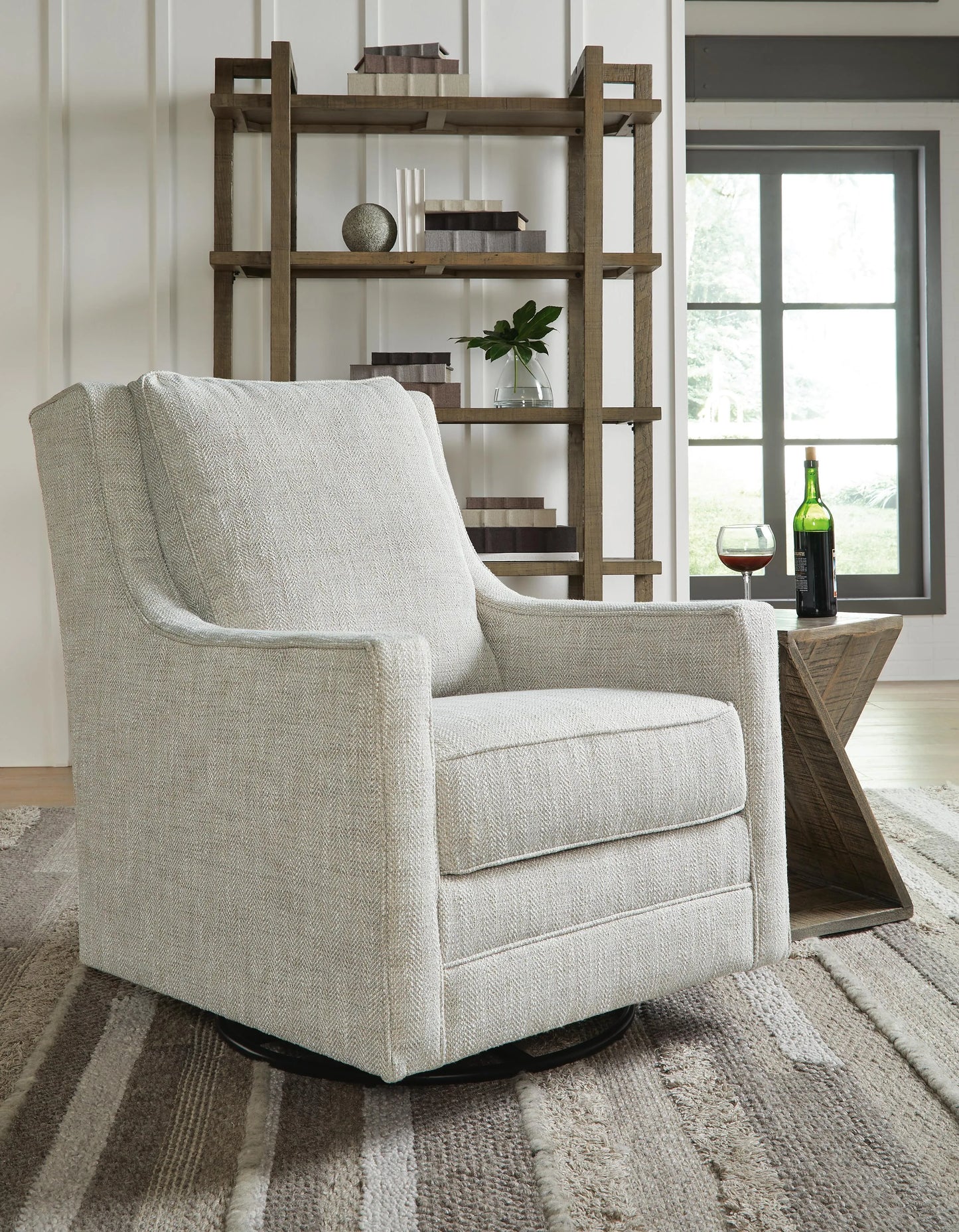 Sillón decorativo giratorio Kambria
