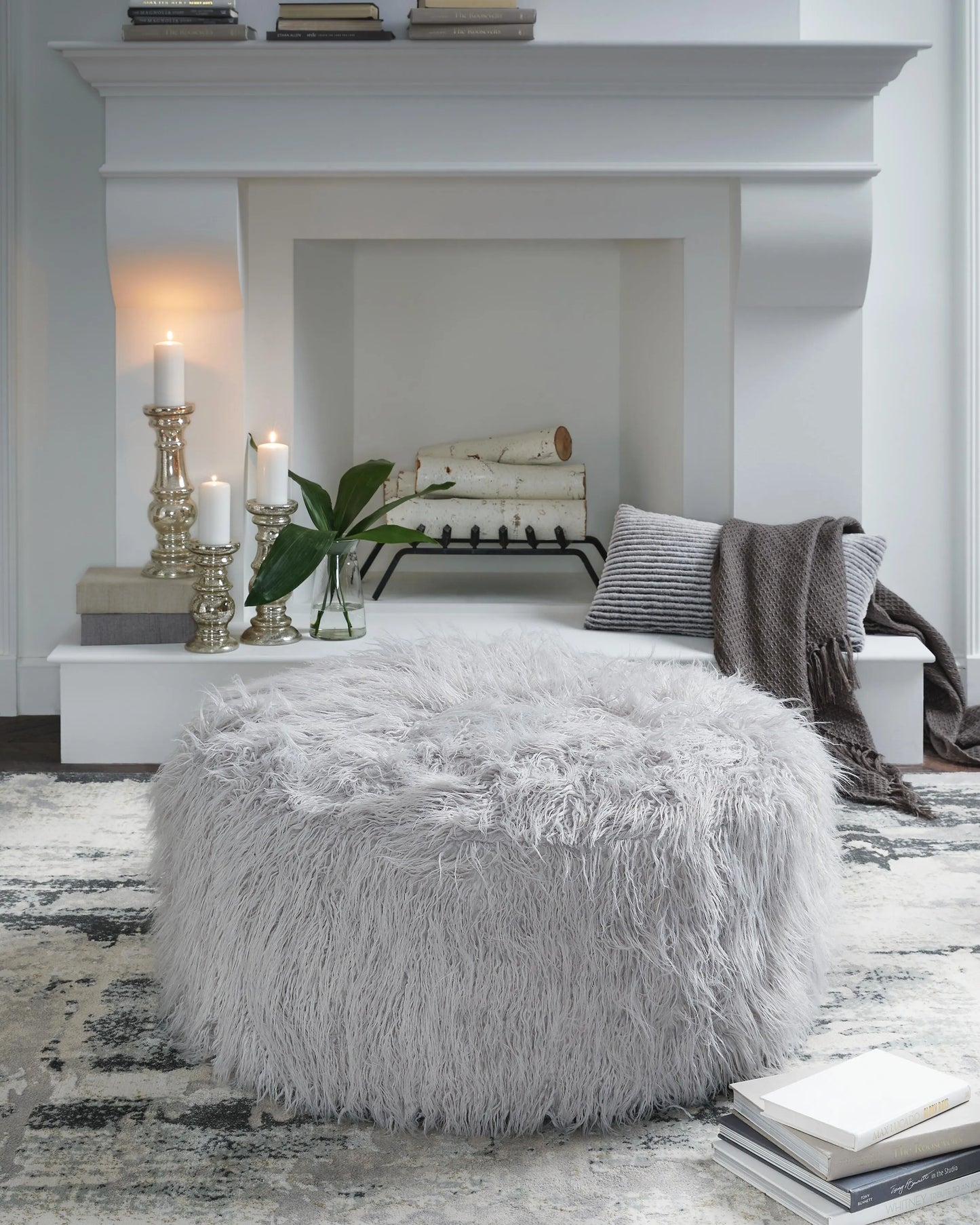 Puf de acento oversize Galice