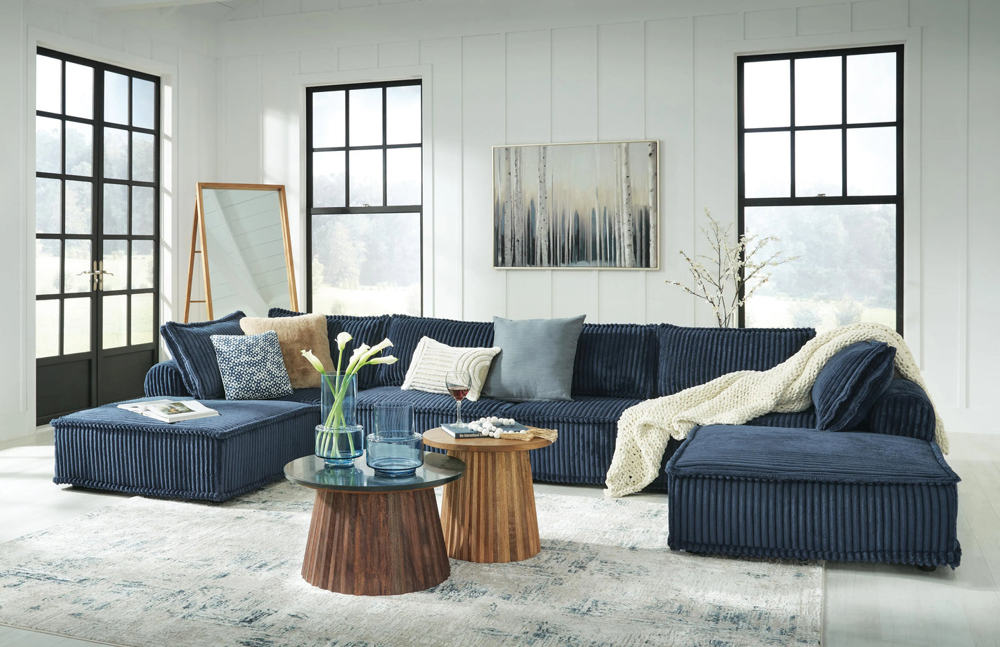 Muebles modulares de 6 piezas Bales