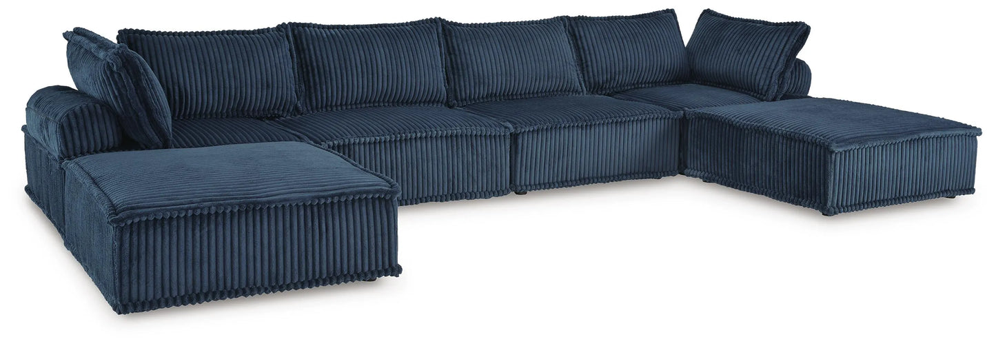 Muebles modulares de 6 piezas Bales
