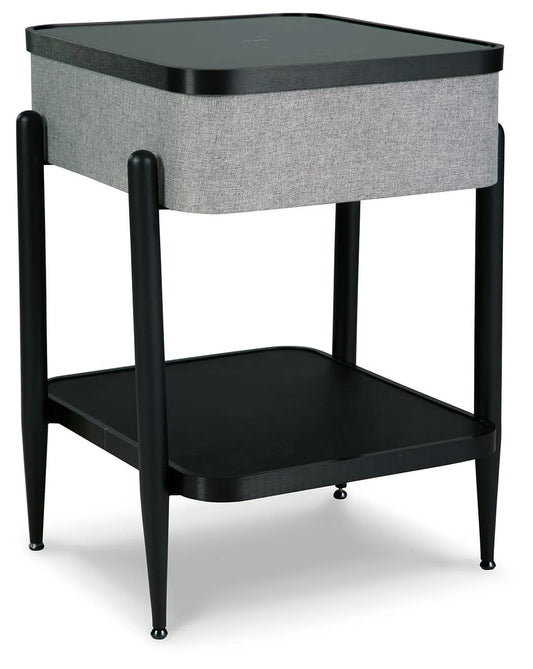 Mesa auxiliar Jorvalee con altavoz