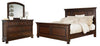 Cama King, Cómoda y Espejo Porter