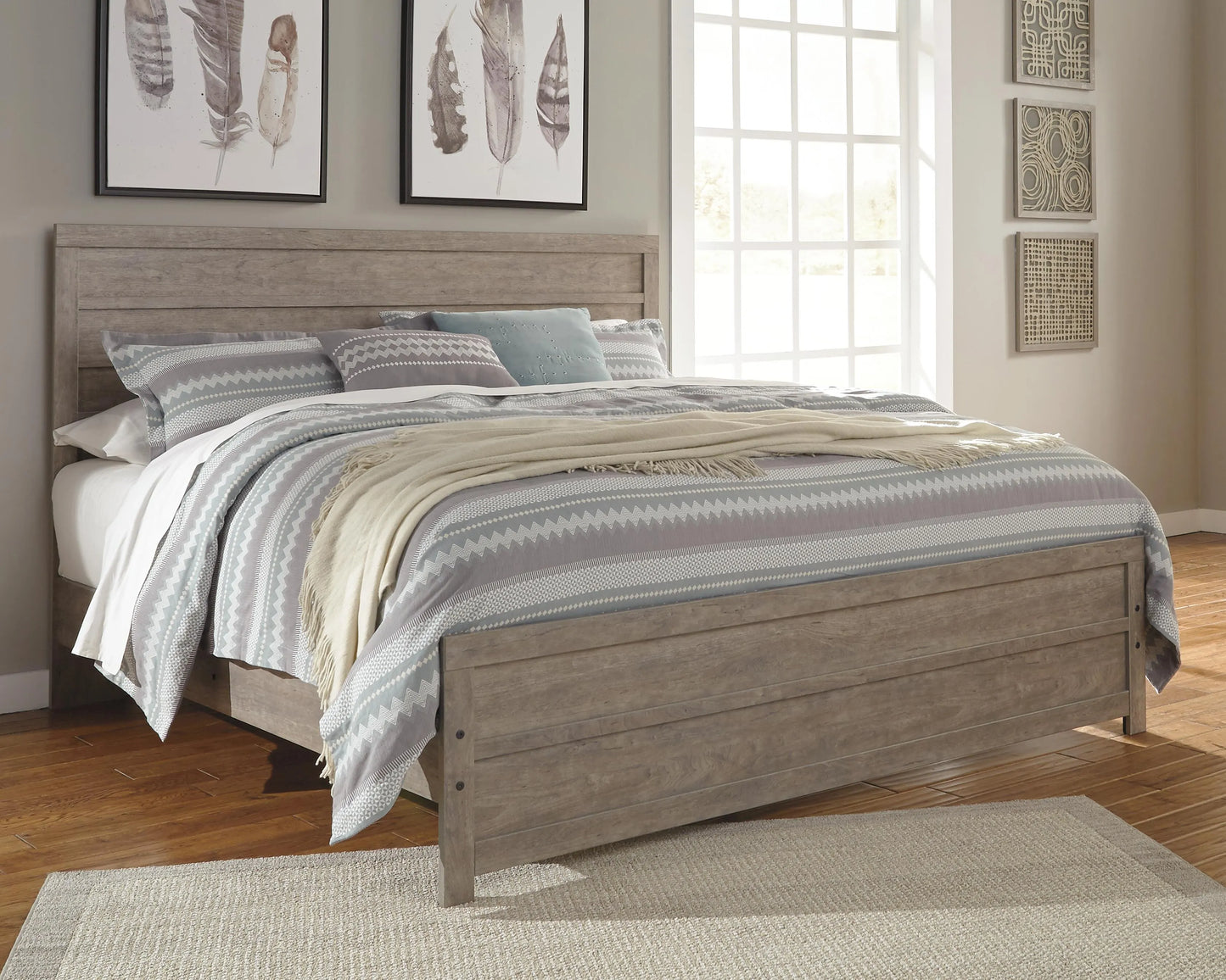 Cama de panel king Culverbach