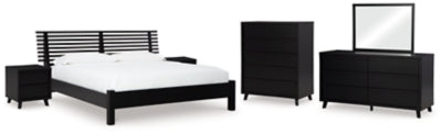 Paquete de dormitorio de 8 piezas