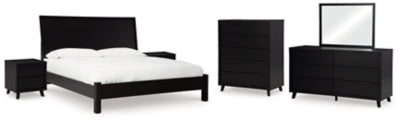 Paquete de dormitorio de 8 piezas