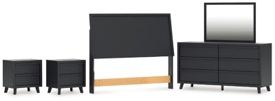 Paquete de dormitorio de 5 piezas