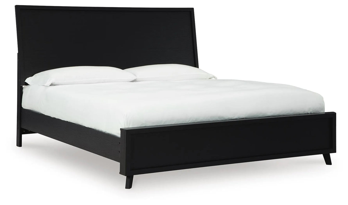 Cama con paneles King Danziar