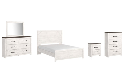 Paquete de dormitorio de 7 piezas