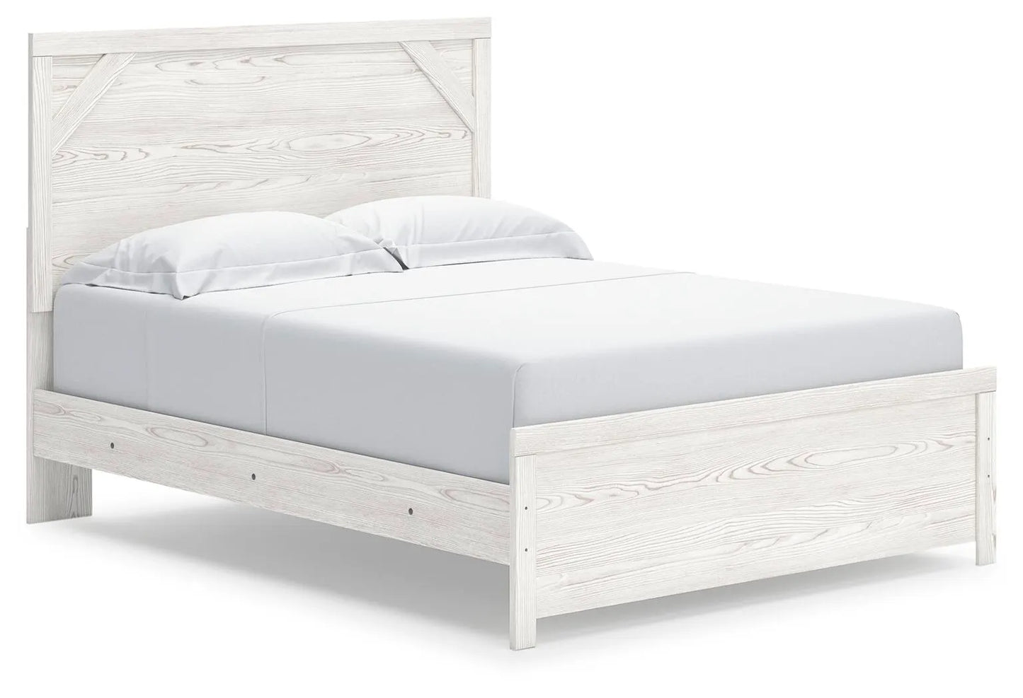 Cama con paneles tamaño Queen Gerridan