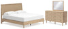 Cama, tocador y espejo Cielden King
