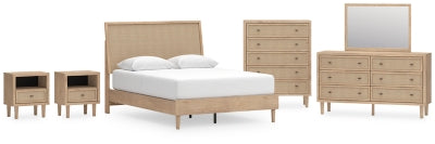 Paquete de dormitorio de 8 piezas