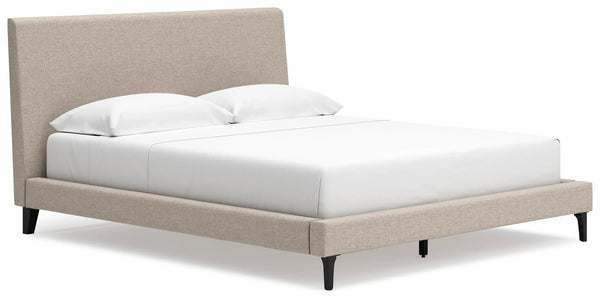 Cama tapizada Cielden California King con somier de láminas enrollables