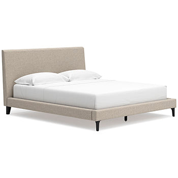 Cama tapizada Cielden California King con somier de láminas enrollables