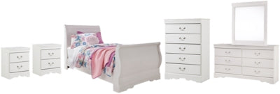 Paquete de dormitorio de 8 piezas