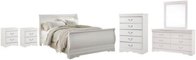 Paquete de dormitorio de 8 piezas