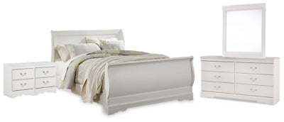Paquete de dormitorio de 7 piezas