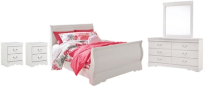 Paquete de dormitorio de 7 piezas