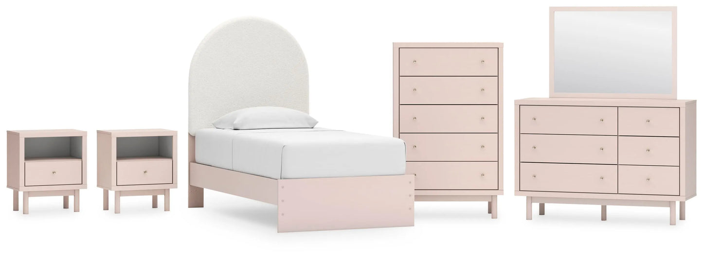 Paquete de dormitorio de 8 piezas