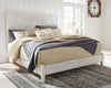 Cama King con paneles Paxberry