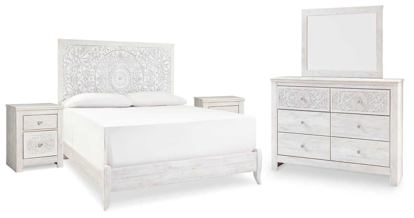 Paquete de dormitorio de 7 piezas