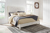 Cama King con paneles Paxberry