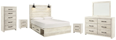 Paquete de dormitorio de 8 piezas