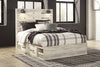 Cama de paneles Queen Cambeck con 4 cajones de almacenamiento