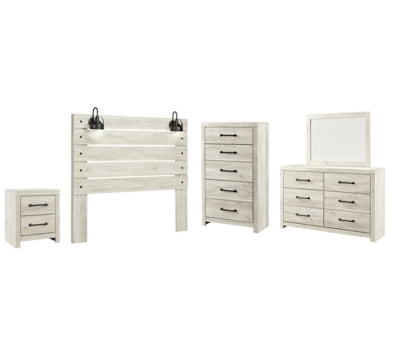 Paquete de dormitorio de 5 piezas