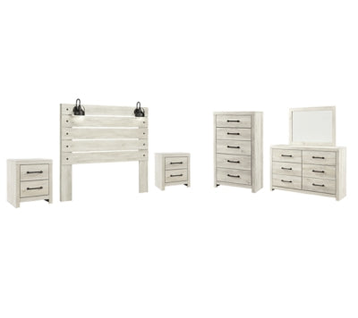 Juego de dormitorio de 6 piezas