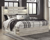Cama King Cambeck con Panel y 2 Cajones de Almacenamiento