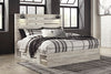 Cama King Cambeck con Panel y 2 Cajones de Almacenamiento