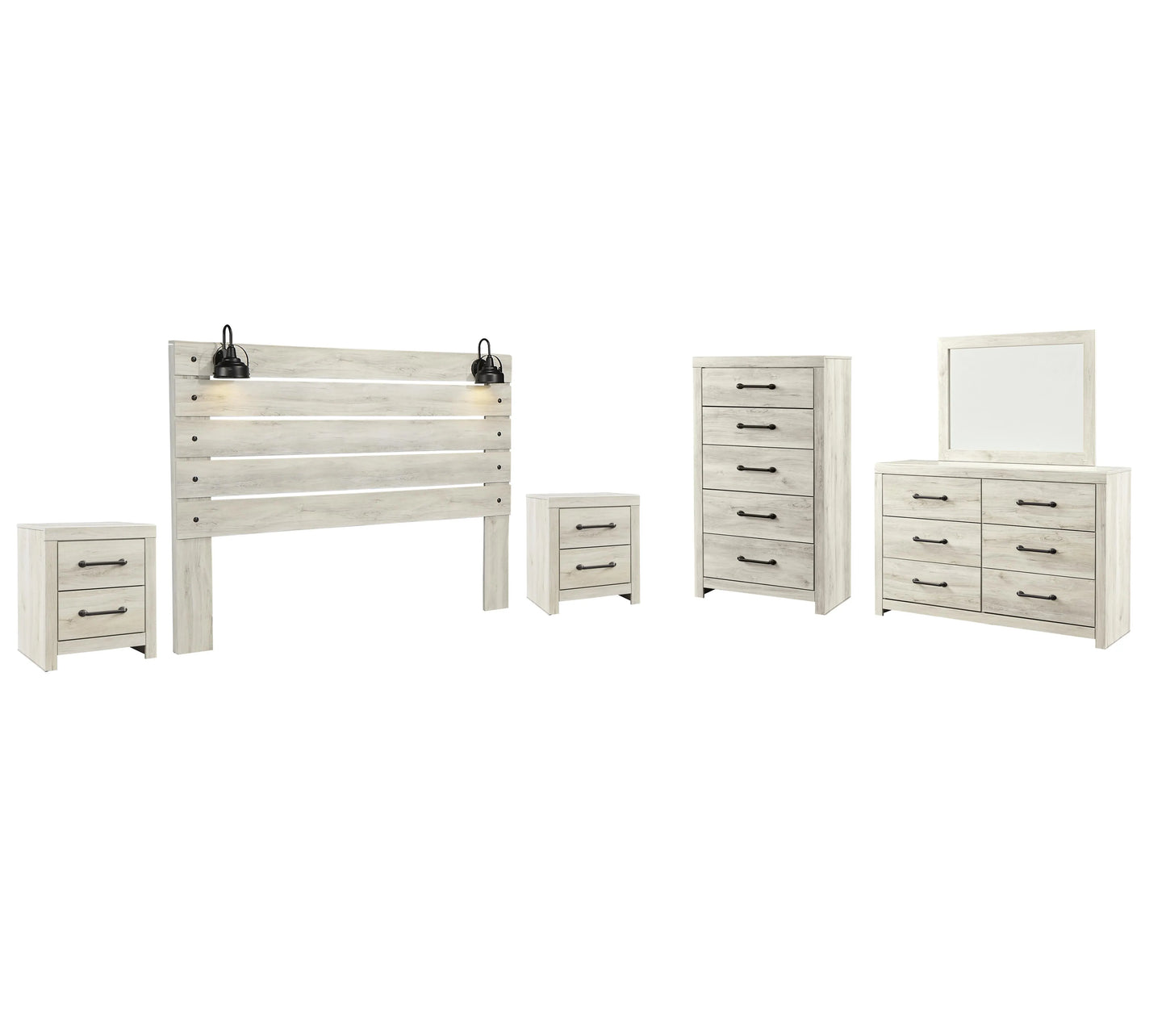 Juego de dormitorio de 6 piezas