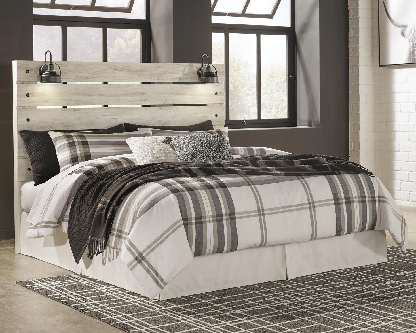 Cabecero de panel para cama King Cambeck