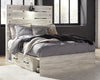 Cama de panel completo Cambeck con 2 cajones de almacenamiento