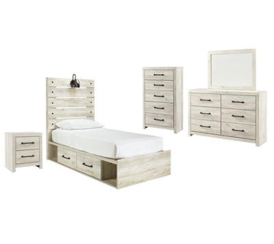 Paquete de dormitorio de 7 piezas