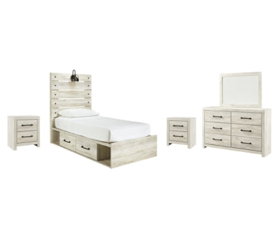 Paquete de dormitorio de 7 piezas