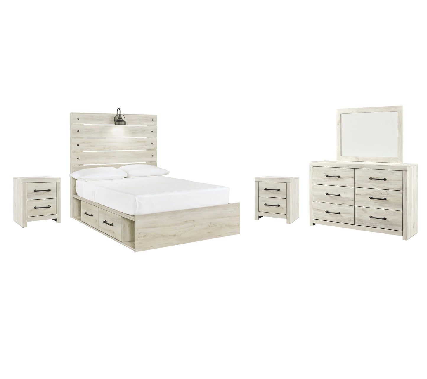 Paquete de dormitorio de 7 piezas
