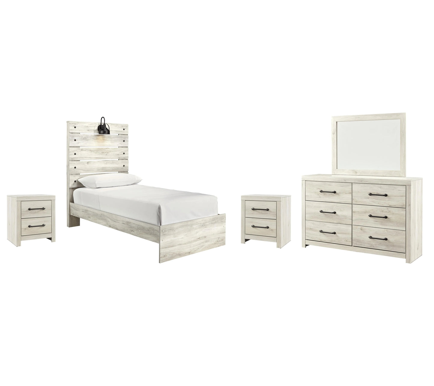 Paquete de dormitorio de 7 piezas