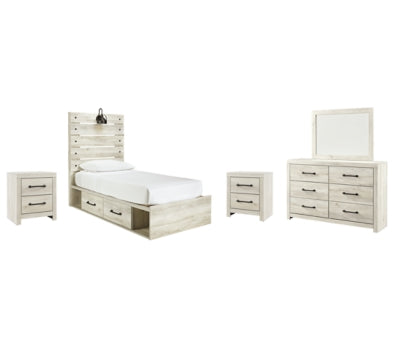 Paquete de dormitorio de 7 piezas