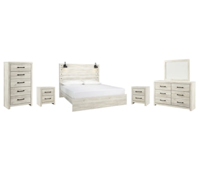 Paquete de dormitorio de 8 piezas