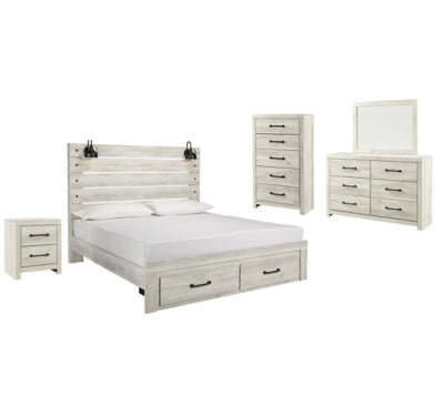 Paquete de dormitorio de 7 piezas