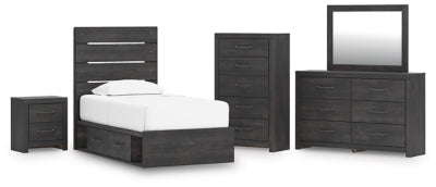 Juego de dormitorio de 7 piezas