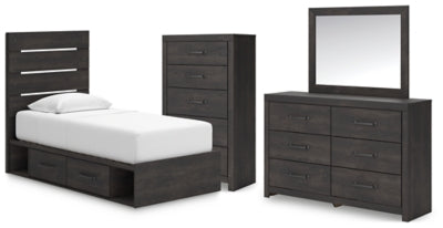 Juego de dormitorio de 6 piezas
