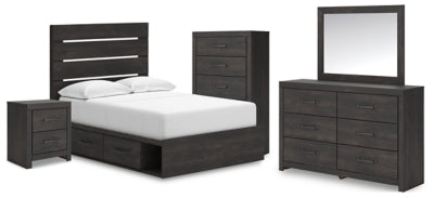 Paquete de dormitorio de 7 piezas