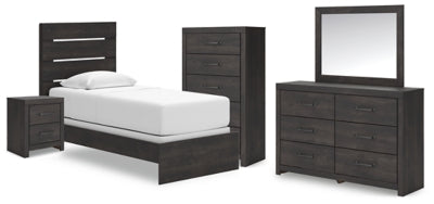 Paquete de dormitorio de 7 piezas