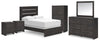 Paquete de dormitorio de 8 piezas