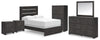 Paquete de dormitorio de 8 piezas