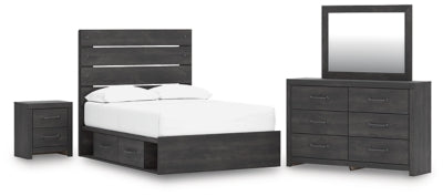Juego de dormitorio de 6 piezas