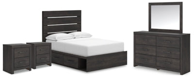 Paquete de dormitorio de 7 piezas